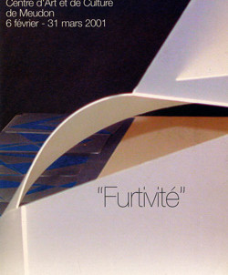 2001-02- Catalogue - Furtivité – exposition personnelle – centre d’art et de culture – Meudon-couv-250